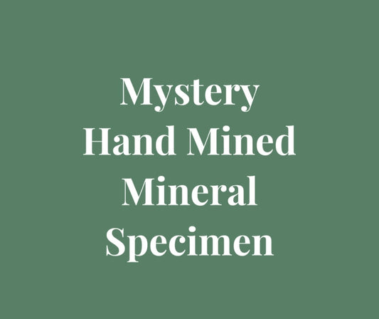 Mystery Hand Mined Mineral Specimen