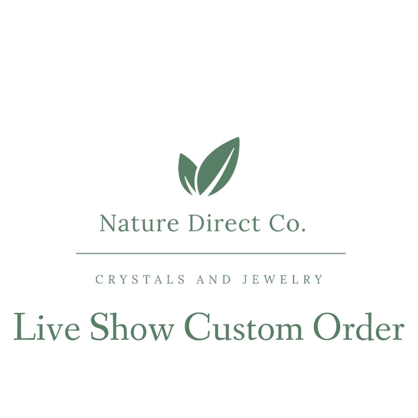 Custom Live Show Order @My_crystal_craze 7/4
