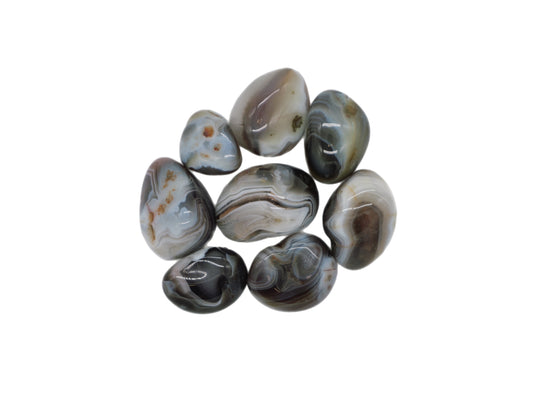 Banded Agate, Tumbled
